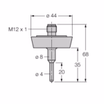 Temperature Detection TP-504A-DN25K-H1141-L035