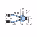 2-Way Splitter VB2-FKM/RKC RSC 572-0.5M-0.5M