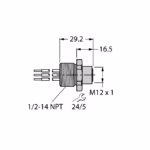 FOUNDATION fieldbus Flanschanschluss FKV 49-0.3M/14.5/C1117