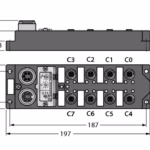 I/O Module for DeviceNet Fieldbus FDNL-L1600-T