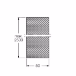 Reflector foil, self-adhesive BRF50H