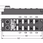 I/O Module for DeviceNet Fieldbus FDNL-S1600-T