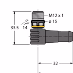 Actuator and Sensor Cable, PVC WSC8T-2/TEL