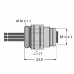 Accessories for Fieldbus Systems EC-FKDW4.54-0.5/16