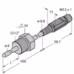 Temperature Detection TTM150C-206A-G1/2-LI6-H1140-L050-50/150C