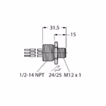 PROFIBUS-PA  Flanschanschluss FSV 48-0.3M/14.5/C1117