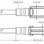 Temperature Detection TTM100C-206A-CF-LI6-H1140-L100