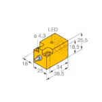 Inductive Sensor NI10-Q25-AN6X