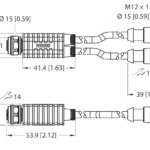 2-Way Splitter VBRK4.4-2WSC4.301T-0.15/0.15/TXL7195