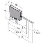 BL20 electronic module BL20-2DO-R-NO