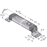 LED Linear Light WLS28-2CW1130L25XPB
