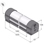 LED Linear Light WLB92ZC550PBQMC