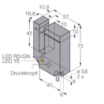 Photoelectric Sensor SLE10B6VY W/30