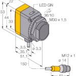 Photoelectric Sensor QS30EXH2OQ5