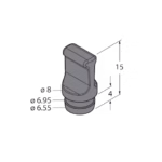 Accessories for Actuator/Sensor Cables SCHUTZSTOPFEN 8MM SNAP. SCHWARZ