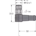Actuator And Sensor Cable, PP-EPDM WSCV8T-20/TFW