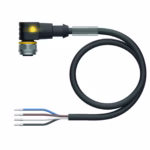Actuator and Sensor Cable, PUR WKC4.4T-P7X3.2-2/TXL