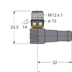 Weld-Splatter Resistant Actuator and Sensor Cable WSC4T-5/TXL1001
