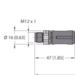 Industrial Ethernet Cable RSSX-8814-2M