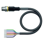 Actuator and Sensor Cable, PVC RSC12.120T-2/TEL