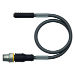Actuator and Sensor Cable, PUR PKGC4.5S-10-RSW4.5T/TXL1405