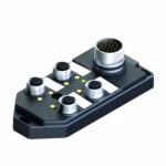 Passive Actuator/Sensor Box, M12 ? 1 TB-4M12-4P2-CS12T