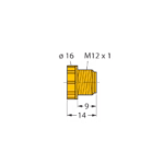 Accessories for Actuator/Sensor Cables VS-M12-YE