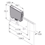 BL20 electronic module BL20-BR-24VDC-D