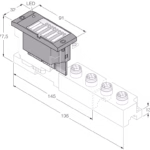 BL67 electronic module BL67-8DI-P