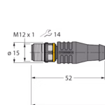 Actuator and Sensor Cable, PUR RSS4.4T-30-RSS4.4T/TXL