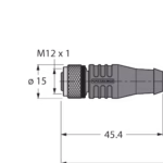 High-Temperature Resistant Actuator and Sensor Cable HT-WAK4.5-5-HT-WAS4.5/S2430