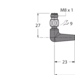 Food & Beverage Hygienic, PVC PSWH3M-2/TFE