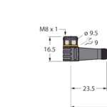 Actuator and Sensor Cable, PVC PKW4M-2/TEY