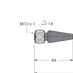 Food & Beverage Hygienic, PVC RKH4-1-PSGH3M/TFE