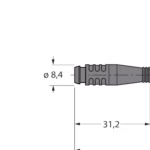 Actuator and Sensor Cable, PUR PSG3S-2/TXL