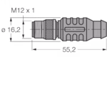 PROFIBUS Cable RSSW-D9T451-0.3M