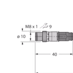 Industrial Ethernet Cable PSGS4M-PKGS4M-4414-10M
