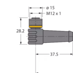 Actuator and Sensor Cable, PUR WKSW4.5T-20/TXL