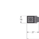 Supply Cable - M12 Power VC8S22-T80E-RSC4.207-0.35/TXL