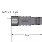 Supply Cable for Multiple Passive Junction Box, TPU CKCM12-11-5/TXL