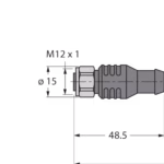 Cable for RFID Application in the Food Industry RKCV RKCV 5732-1M/CS15915