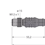 Industrial Ethernet Cable RSSD-RJ45-441-2M/S2174