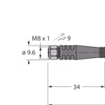 Actuator And Sensor Cable, PP-EPDM PKGV4M-5/TFW