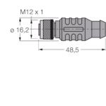 PROFIBUS Cable RKSW-D9T451-0.3M
