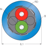 PROFIBUS Cable Cable452B-30M