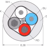 Bus Cable for CAN (DeviceNet, CANopen) CABLE RF50877-5723-30M