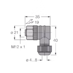 Field-Wireable Connector BKV8240-0/9
