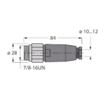 Field-Wireable Connector BSV4140-0/13.5