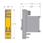 Module Rack for the DPC System DPC-49-1RMB