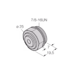 End Cap 7/8? RSMV-BC